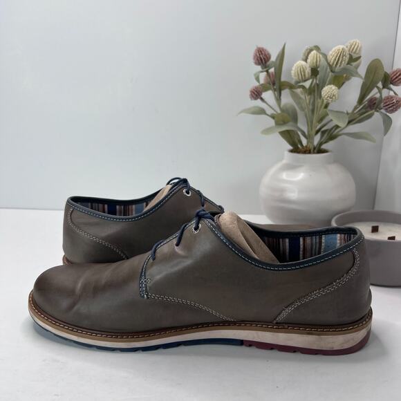 Pikolinos Berna Oxford Leather Lace-Up Brown Shoes Round Toe Men's 12.5/EU 46 - Picture 6 of 11